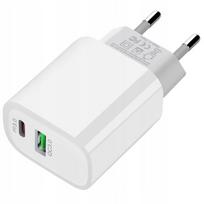 Greitas 38w tinklo įkroviklis Usb-c Pd 20w + Usb Qc 3.0