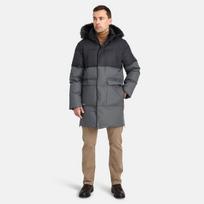 Huppa Vyrų žieminis paltas SIGMUND, gray/ dark gray