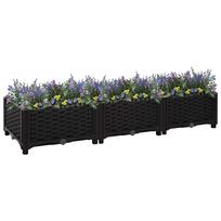 Aukštas lovelis 120x40x23cm polipropilenas