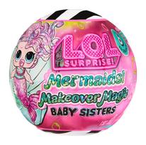 L.O.L. Surprise undinėlės Baby Sisters lėlytė Makeover Magic 598787 598794