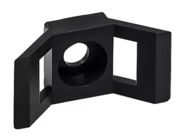 Spaustukai kabelių tvirtinimui, juodi, 30x15 mm (10 vnt.)