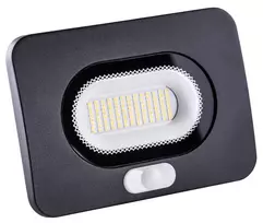 LED prožektorius 50W 4000K 5000Lm su PIR jutikliu IP65 RAL9005