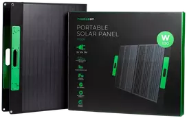 Nešiojamas saulės skydelis 100W