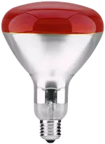 Reflektoriaus lemputė 250W E27 R120 IR RAUDONA