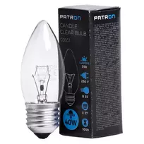 Kaitrinė lemputė E27 40W B35 230V CL