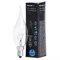 Kaitrinė lemputė E14 40W BA35 230V CL