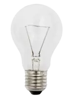 Kaitrinė lemputė E27 40W A60 24V CL
