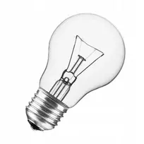 Įprasta kaitrinė lemputė 60W GLS Skaidri E27 24V