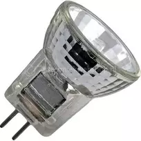 Halogeninė reflektoriaus lemputė MR8 GU4 23x35 12V 20W 2 tūkst. val. Skaidrus gaubtas 26°