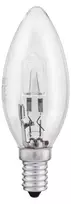 Halogeninė lempa 18W E14 B35 240V Skaidi