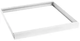 Tvirtinamas rėmas, tinkantis 595×595 LED plokštėms, baltas