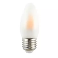LED Fleksuojanti liepsnos šviesa 0,5W E27 B35 1800K 8lm matinė