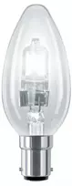 Halogeninė lempa 18W B15D B35 240V Skaidi