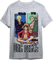 Toei Animation One Piece Monkey D. Luffy, Roronoa Zoro & Sanji adult t-shirt