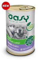 Šunų maistas - Oasy One Protein Adult Medium/Large antiena Wet 400g