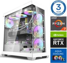 Stacionarus kompiuteris INTOP AQUA Ryzen 7 7800X3D 64GB DDR5 1TB SSD M.2 NVME+4TB RTX5080 16GB no-OS (RW78538NS) (Atnaujinta)