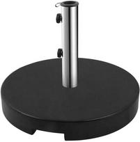 Lauko skėčio pagrindas, ⌀ 50 cm, 40 kg, juodas
