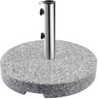 Lauko skėčio pagrindas, ⌀ 50 cm, 40 kg, pilkas