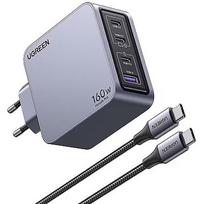 Ugreen Ladegerät Nexode Pro 160W GaN Adapter mit USB-C Ladekabel 25877