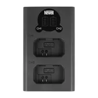 Newell Dviejų kanalų DL-USB-C įkroviklis NP-FW50 akumuliatoriams, skirtas Sony