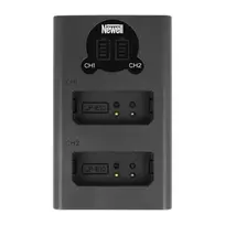 Newell DL-USB-C dviejų kanalų įkroviklis LP-E10 akumuliatoriams, skirtas Canon