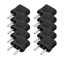 AC adapteris/perėjimas iš US į EU(2.5/250V, 10A, 40x35x14mm, 10g) - 10 vienetų