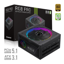 Gamemax PSU | RGB PRO 850G | 850 W | Gold | Full Modular