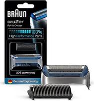 "Braun" 072676 20S skustuvo folijos ir pjaustytuvo rinkinys, sidabrinės spalvos, skirtas "CruZer" modeliams