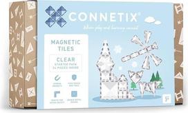"Connetix" magnetinės plytelės "Clear Starter Pack" 34