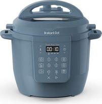 "Instant Pot Multicooker", 5,7 l talpos "7-in-1" išmanioji viryklė, slėginė viryklė, lėta viryklė, ryžių viryklė, keptuvė, jogurto virimo aparatas, garintuvas ir maisto šildytuvas, "Daydream Blue