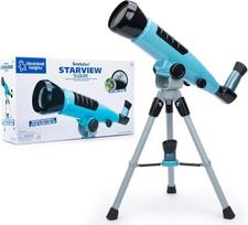 "Learning Resources GeoSafari Starview" vaikiškas teleskopas su 10× ir 50× - nešiojamas ir paruoštas naudoti nuo 7 metų