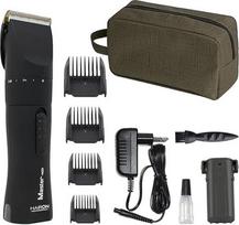 "Master 400 Black" profesionalus barzdaskutys su nerūdijančio plieno ir keramine galvute + "Alteax® Beauty Black" - su dviem ilgai veikiančiomis baterijomis ir priedais