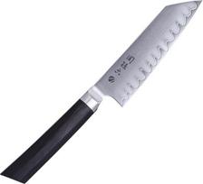 KAI Seki Seki Magoroku Kaname Kiritsuke 12 cm ilgio geležtė - VGXeos plienas, nukaltas iš 3 sluoksnių plieno 60-62 HRC - Pakka medinė rankena juoda - Pagaminta Japonijoje, rankų darbo - Japoniškas virtuvinis peilis virėjo peilis