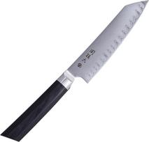 KAI Seki Seki Magoroku Kaname Kiritsuke 15 cm ilgio geležtė - VGXeos plienas, nukaltas iš 3 sluoksnių plieno 60-62 HRC - Pakka medinė rankena juoda - Pagaminta Japonijoje, rankų darbo - Japoniškas virtuvinis peilis virėjo peilis