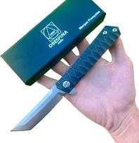Klappmesser Gürtelclip D2 Stahl Survival Taschenmesser Tanto Klinge Japanisch Camping Französische Marke Kollektion Scharf Framelock Kugellager Qualität EDC Camping