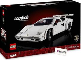 LEGO Countach (LEGO 10337) - Countach su atspausdinta plytele