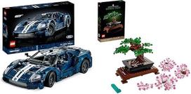 LEGO Technic Ford GT 2022 1:12 mastelio automobilio modelio rinkinys suaugusiesiems su autentiškomis detalėmis ir piktogramomis Bonsai medis