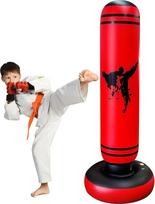 Vaikai Punch Bag Nemokama stovinti Punch Bag Vaikų stendas krepšiai Taekwondo streso Punch Bag vaikams