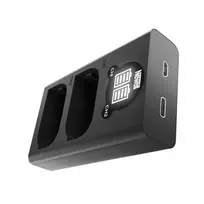 Newell dviejų kanalų DL-USB-C įkroviklis DMW-BLK22 akumuliatoriams, skirtas Panasonic