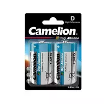 Baterija – „Camelion“ LR20 D „Digi Alkaline“ 1,5 V, 140 g, 33,25 mm x 60,50 mm