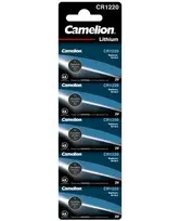 Baterija - Camelion CR1220 3V Ličio Monetos Elementas 12mm x 12mm 5vnt