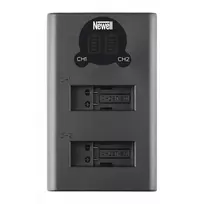 Dviejų kanalų įkroviklio rinkinys ir dvi SPJB1B baterijos Newell DL-USB-C, skirtos GoPro Hero 8