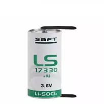 Ličio Baterija Saft LS17330 U-lötfahne 2/3 A 3.6v 1 Vnt.