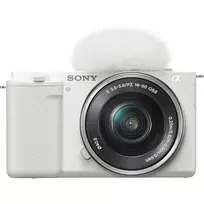 „Sony“ ZV-E10 + 16–50 mm OSS (balta)
