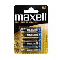 Baterijos Maxell AA LR6 Super 4 Vnt.
