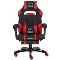 Žaidimų kėdė DEUS X-Stream Red, pakojis, audinys