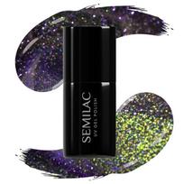 SEMILAC Hibrininis lakas 825 Cyber Violet 7 ml