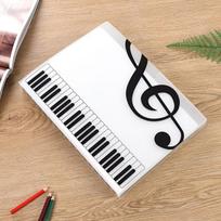 Muzikos natų laikiklis A4, Skaidrus