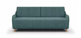 Sofa-lova BEST 3-vietė mėtų spalvos modernus gobelenas miegamoji funkcija