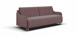 Sofa-lova BEST 3-vietė rožinė miegamoji funkcija su daiktų dėže